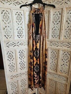 Fresh Of LA Sleeveless Maxi Dress- Womens Size Small